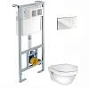 Комплект инсталляции Gustavsberg EASYmont (92211468) с унитазом Hygienic Flush WWS (5G84HR01) Крышка 92211468+5G84HR01 Комплект инсталляции Gustavsberg EASYmont (92211468) с унитазом Hygienic Flush WWS (5G84HR01) Крышка 92211468+5G84HR01