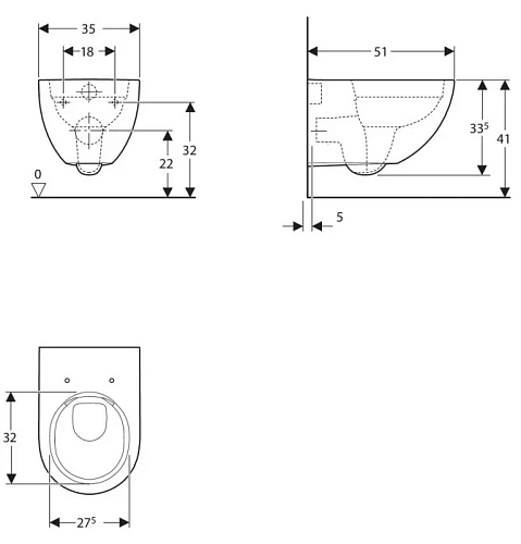 Комплект инсталляции с подвесным унитазом GEBERIT Acanto 500.128.21.A Комплект инсталляции с подвесным унитазом GEBERIT Acanto 500.128.21.A