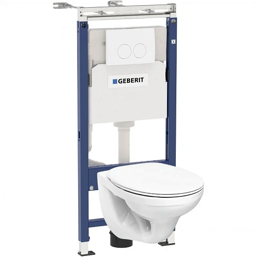 Комплект инсталляции с подвесным унитазом GEBERIT Duofix 458.122.2U.1 Комплект инсталляции с подвесным унитазом GEBERIT Duofix 458.122.2U.1