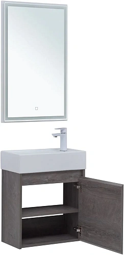 Комплект мебели Aquanet Nova Lite 50 дуб рошелье (с дверецей) 00302529 Комплект мебели Aquanet Nova Lite 50 дуб рошелье (с дверецей) 00302529