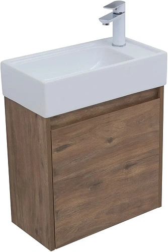 Комплект мебели Aquanet Nova Lite 50 дуб рустикальный (с дверецей) 00302530 Комплект мебели Aquanet Nova Lite 50 дуб рустикальный (с дверецей) 00302530