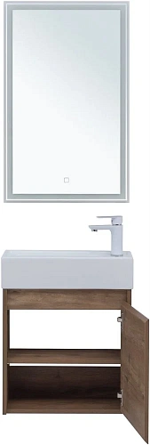 Комплект мебели Aquanet Nova Lite 50 дуб рустикальный (с дверецей) 00302530 Комплект мебели Aquanet Nova Lite 50 дуб рустикальный (с дверецей) 00302530