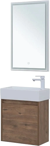 Комплект мебели Aquanet Nova Lite 50 дуб рустикальный (с дверецей) 00302530 Комплект мебели Aquanet Nova Lite 50 дуб рустикальный (с дверецей) 00302530
