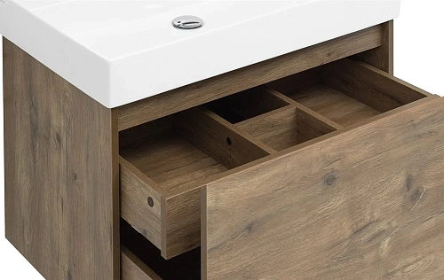 Комплект мебели Aquanet Nova Lite 75 дуб рустикальный (1 ящик) 00254217 Комплект мебели Aquanet Nova Lite 75 дуб рустикальный (1 ящик) 00254217