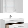 Комплект мебели Aquanet Августа 100 белый (ручка хром) 00287677 Комплект мебели Aquanet Августа 100 белый (ручка хром) 00287677