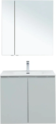 Комплект мебели Aquanet Алвита New 80 2 дверцы, серый 00274210 Комплект мебели Aquanet Алвита New 80 2 дверцы, серый 00274210