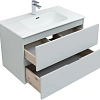 Комплект мебели Aquanet Алвита New 80 2 ящика, серый 00274204 Комплект мебели Aquanet Алвита New 80 2 ящика, серый 00274204