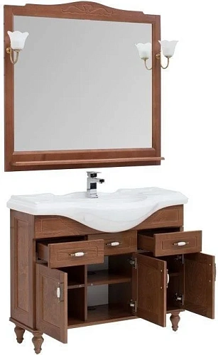 Комплект мебели Aquanet Амелия S 105 орех 00234652 Комплект мебели Aquanet Амелия S 105 орех 00234652