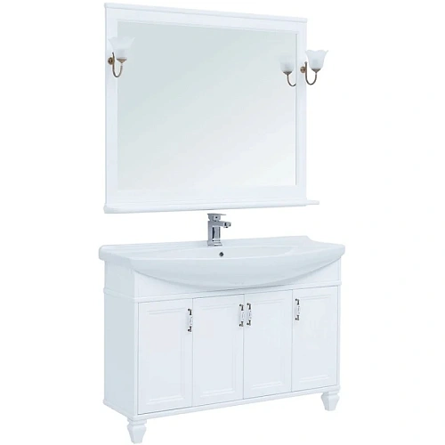 Комплект мебели Aquanet Валенса NEW 120 белый 00240423 Комплект мебели Aquanet Валенса NEW 120 белый 00240423