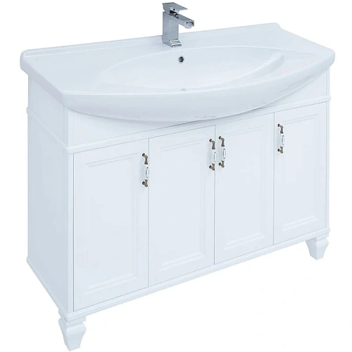 Комплект мебели Aquanet Валенса NEW 120 белый 00240423 Комплект мебели Aquanet Валенса NEW 120 белый 00240423