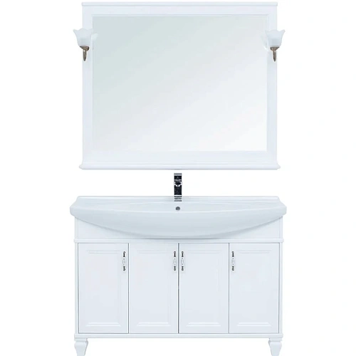 Комплект мебели Aquanet Валенса NEW 120 белый 00240423 Комплект мебели Aquanet Валенса NEW 120 белый 00240423