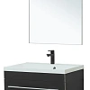 Комплект мебели Aquanet Верона 75 New черный матовый 00281105 Комплект мебели Aquanet Верона 75 New черный матовый 00281105