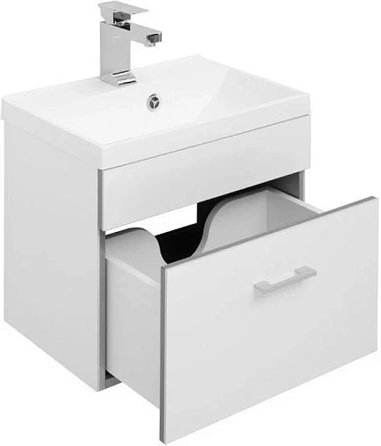 Комплект мебели Aquanet Верона NEW 50 белый (подвесной 1 ящик) 00231053 Комплект мебели Aquanet Верона NEW 50 белый (подвесной 1 ящик) 00231053