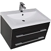 Комплект мебели Aquanet Верона NEW 75 черный (подвесной 2 ящика) 00231033 Комплект мебели Aquanet Верона NEW 75 черный (подвесной 2 ящика) 00231033