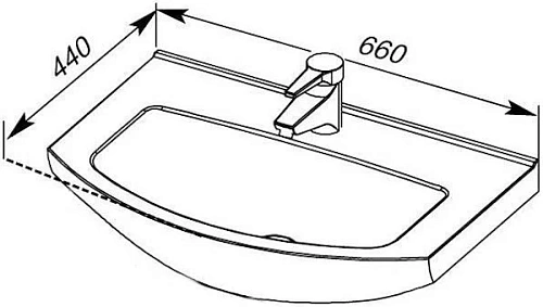 Комплект мебели Aquanet Грейс 65 дуб сонома/белый (2 ящика) 00198809 Комплект мебели Aquanet Грейс 65 дуб сонома/белый (2 ящика) 00198809