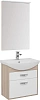 Комплект мебели Aquanet Грейс 65 дуб сонома/белый (2 ящика) 00198809