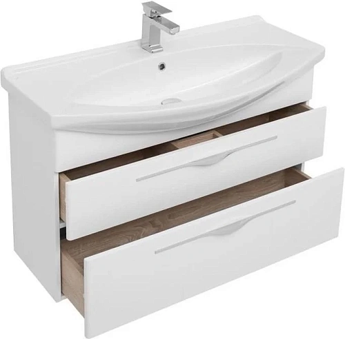 Комплект мебели Aquanet Ирвин 105 белый 00249622 Комплект мебели Aquanet Ирвин 105 белый 00249622