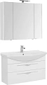 Комплект мебели Aquanet Ирвин 105 белый 00249622 Комплект мебели Aquanet Ирвин 105 белый 00249622