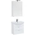 Комплект мебели Aquanet Ирвин 65 белый 00210252 Комплект мебели Aquanet Ирвин 65 белый 00210252