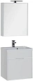Комплект мебели Aquanet Латина 60 белый (1 ящик) 00180120 Комплект мебели Aquanet Латина 60 белый (1 ящик) 00180120
