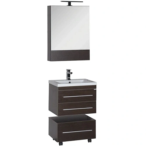 Комплект мебели Aquanet Нота NEW 58 венге (камерино) 00230292 Комплект мебели Aquanet Нота NEW 58 венге (камерино) 00230292