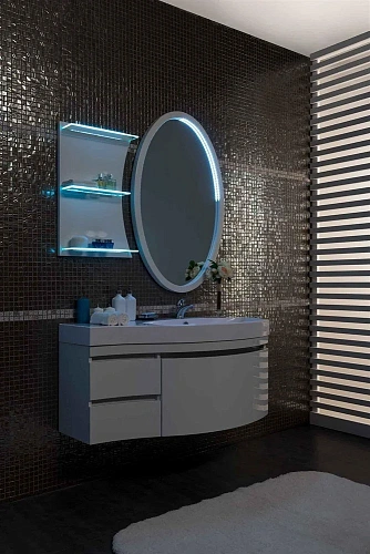 Комплект мебели Aquanet Опера 115 R белый (2 дверцы 2 ящика) 00169418 Комплект мебели Aquanet Опера 115 R белый (2 дверцы 2 ящика) 00169418