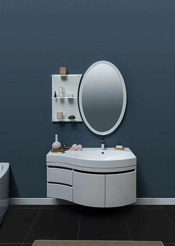 Комплект мебели Aquanet Опера 115 R белый (2 дверцы 2 ящика) 00169418 Комплект мебели Aquanet Опера 115 R белый (2 дверцы 2 ящика) 00169418