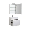 Комплект мебели Aquanet Рондо 70 белый (1 ящик, зеркало камерино) 00195698 Комплект мебели Aquanet Рондо 70 белый (1 ящик, зеркало камерино) 00195698