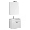Комплект мебели Aquanet Рондо 70 белый (1 ящик, зеркало камерино) 00195698 Комплект мебели Aquanet Рондо 70 белый (1 ящик, зеркало камерино) 00195698