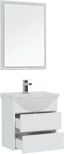 Комплект мебели Aquanet Сидней 60 белый 00244671 Комплект мебели Aquanet Сидней 60 белый 00244671