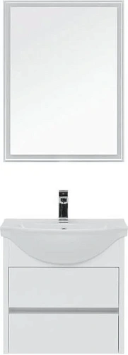 Комплект мебели Aquanet Сидней 60 белый 00244671 Комплект мебели Aquanet Сидней 60 белый 00244671