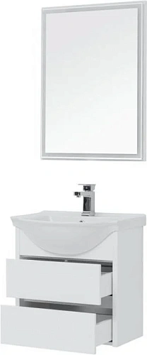 Комплект мебели Aquanet Сидней 60 белый 00244671 Комплект мебели Aquanet Сидней 60 белый 00244671