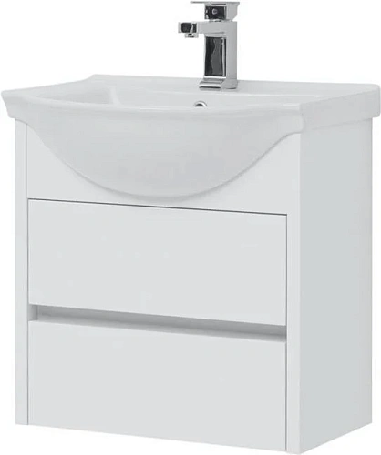 Комплект мебели Aquanet Сидней 60 белый 00244671 Комплект мебели Aquanet Сидней 60 белый 00244671