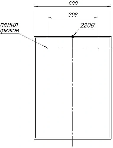 Комплект мебели Aquanet Сидней 60 белый 00244671 Комплект мебели Aquanet Сидней 60 белый 00244671