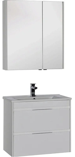 Комплект мебели Aquanet Тулон 75 белый 00183626 Комплект мебели Aquanet Тулон 75 белый 00183626