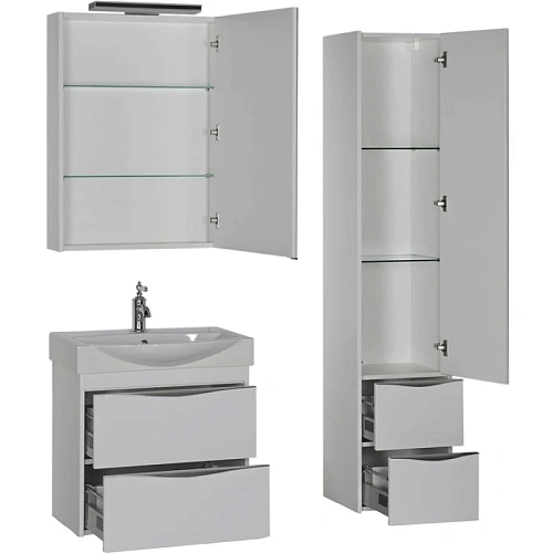 Комплект мебели Aquanet Франка 65 белый 00183189 Комплект мебели Aquanet Франка 65 белый 00183189