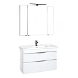 Комплект мебели Aquanet Эвора 100 белый 00184566 Комплект мебели Aquanet Эвора 100 белый 00184566