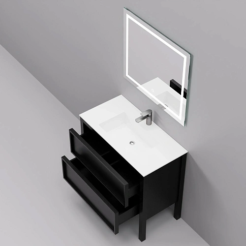 Комплект мебели ArtDecco Elisa 90 AES09F78S1MF черный дуб Комплект мебели ArtDecco Elisa 90 AES09F78S1MF черный дуб