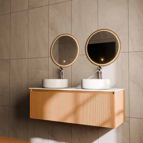 Комплект мебели ArtDecco Elizabeth 120 AEL12W11D3MF белый дуб Комплект мебели ArtDecco Elizabeth 120 AEL12W11D3MF белый дуб