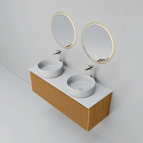 Комплект мебели ArtDecco Elizabeth 120 AEL12W11D3MF белый дуб Комплект мебели ArtDecco Elizabeth 120 AEL12W11D3MF белый дуб