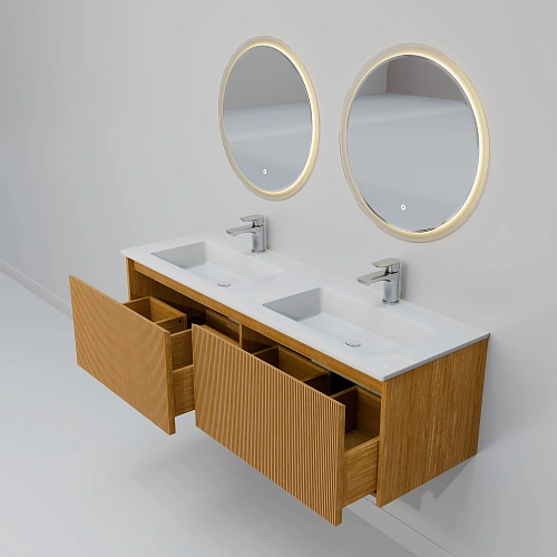 Комплект мебели ArtDecco Elizabeth 140 AEL14W11D1MF белый дуб Комплект мебели ArtDecco Elizabeth 140 AEL14W11D1MF белый дуб