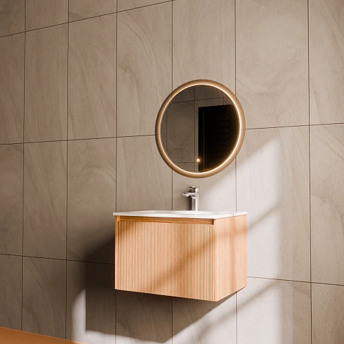 Комплект мебели ArtDecco Elizabeth 60 AEL06W11S1MF белый дуб Комплект мебели ArtDecco Elizabeth 60 AEL06W11S1MF белый дуб