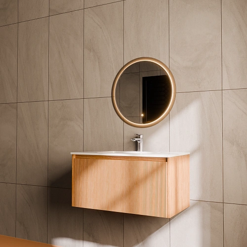 Комплект мебели ArtDecco Elizabeth 80 AEL08W11S2MF белый дуб Комплект мебели ArtDecco Elizabeth 80 AEL08W11S2MF белый дуб