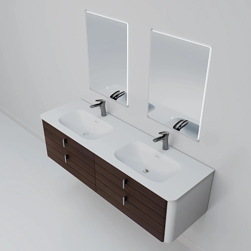 Комплект мебели ArtDecco Gabriella 150 AGB15W24D1MF черный орех Комплект мебели ArtDecco Gabriella 150 AGB15W24D1MF черный орех