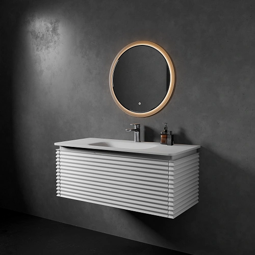 Комплект мебели ArtDecco Jacqueline 100 AJC10W34S1M0 белый Комплект мебели ArtDecco Jacqueline 100 AJC10W34S1M0 белый