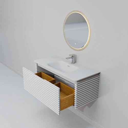 Комплект мебели ArtDecco Jacqueline 100 AJC10W34S1MF белый Комплект мебели ArtDecco Jacqueline 100 AJC10W34S1MF белый