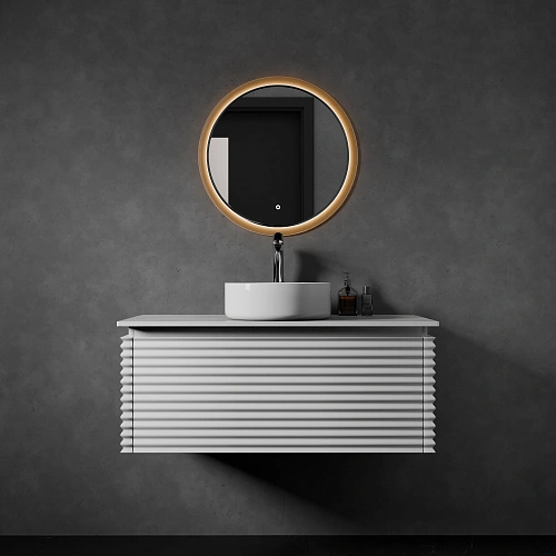 Комплект мебели ArtDecco Jacqueline 100 AJC10W34S3MF белый Комплект мебели ArtDecco Jacqueline 100 AJC10W34S3MF белый