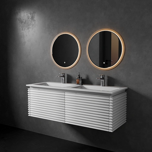 Комплект мебели ArtDecco Jacqueline 120 AJC12W34D2M0 белый Комплект мебели ArtDecco Jacqueline 120 AJC12W34D2M0 белый