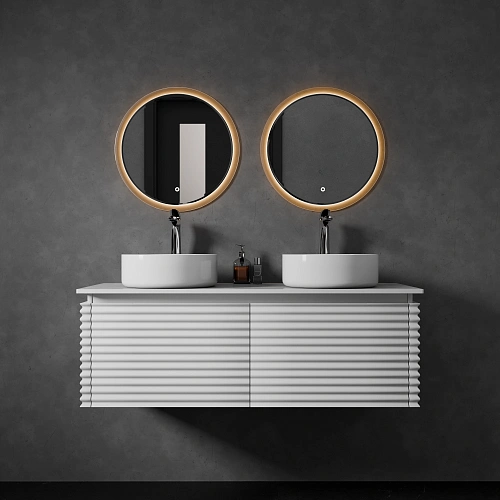 Комплект мебели ArtDecco Jacqueline 120 AJC12W34D3MF белый Комплект мебели ArtDecco Jacqueline 120 AJC12W34D3MF белый