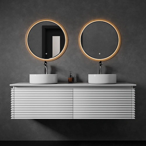 Комплект мебели ArtDecco Jacqueline 150 AJC15W34D3MF белый Комплект мебели ArtDecco Jacqueline 150 AJC15W34D3MF белый